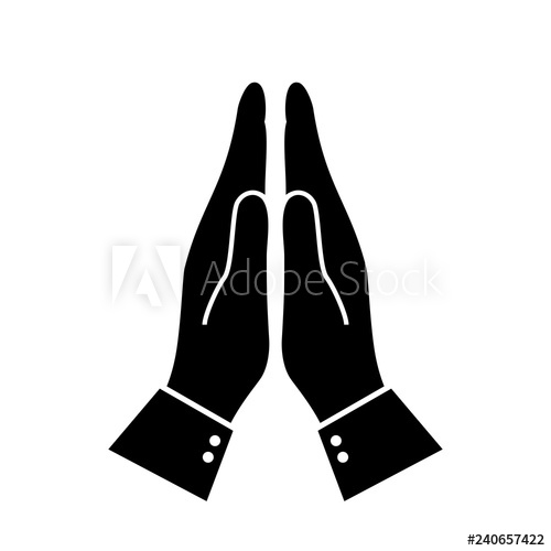 500x500 Indian Namaste Hands Greeting Icon
