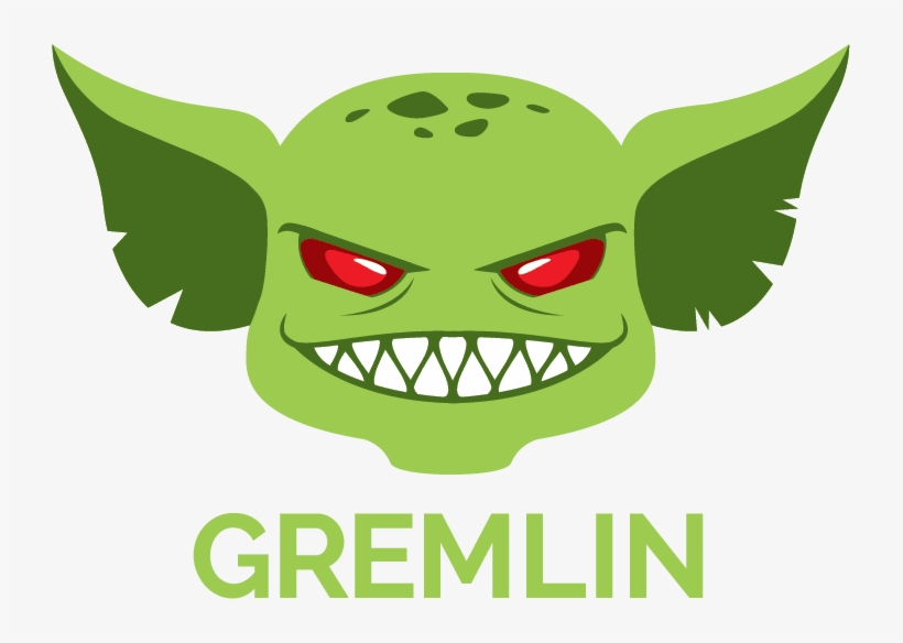 Gremlin Logo Transparent Preview 820x584 Gremlin Logo Transparent Preview