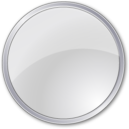 256x256 Circle, Grey Icon