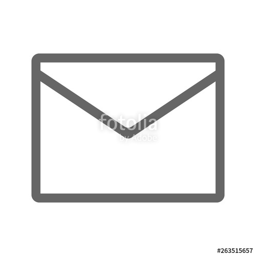 Envelope Icon Vector Grey Envelope Email Sign Stock Image 500x500 Envelope Icon Vector Grey Envelope Email Sign Stock Image