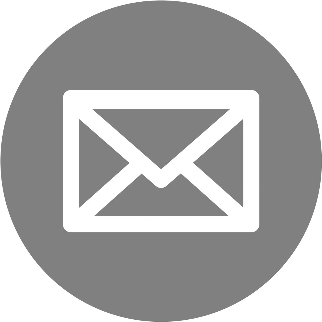 Hd Mail Icon White On Grey 1121x1121 Hd Mail Icon White On Grey