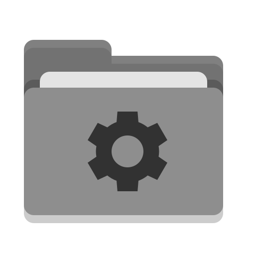 512x512 Folder, Grey, Development Icon Free Of Papirus Places