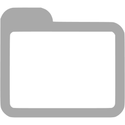256x256 Dark Gray Folder Icon