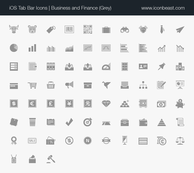 Business And Finance Ios Tab Bar Icons 630x560 Business And Finance Ios Tab Bar Icons
