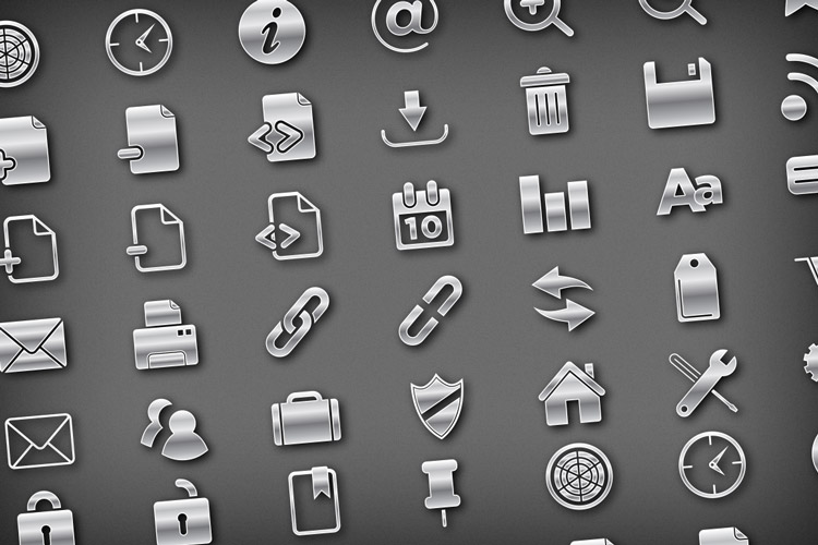 750x500 Modern Vector Icons Pack Design Panoply