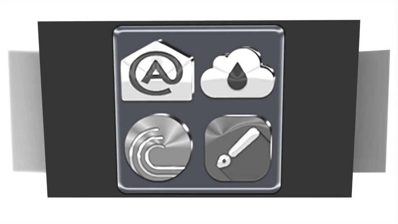 1280x720 Black, Silver Grey Icon Pack Free For Mobile And Tablet Devices