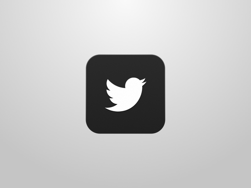 800x600 Dark Twitter Icon