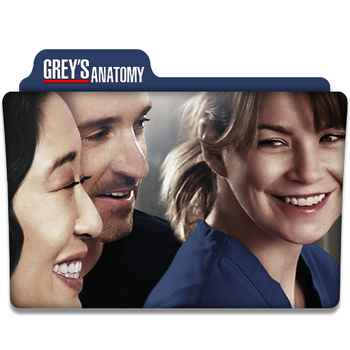 512x512 Grey's Anatomy Tv Series Folder Icon