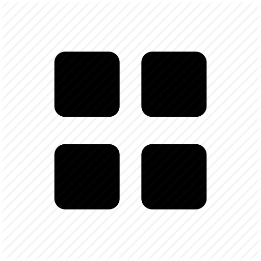 512x512 Grid, Grid View, Thumbnails, Thumbs Icon