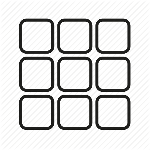 512x512 Grid, Menu, Minimal, Ui Icon