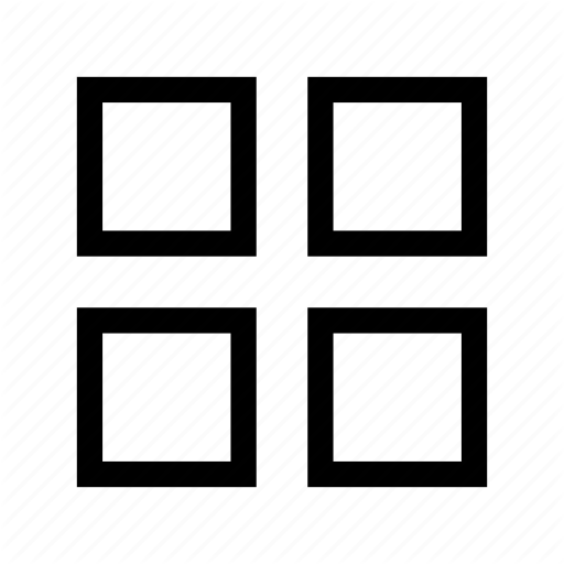 512x512 Block, Editor, Grid, View Icon
