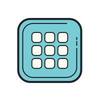 200x200 Grid Icons