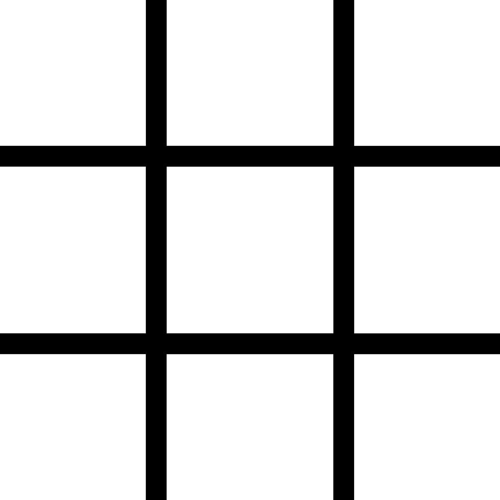 980x980 Ios Grid View Outline Png Icon Free Download