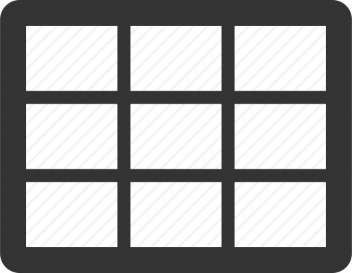 512x398 Camera Grid, Columns, Grid, Grid Line, Grid View Icon