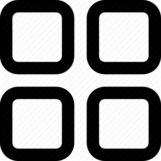 512x512 Grid, Grid Menu, Grid View, View Switch Icon