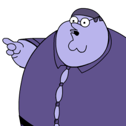 256x256 Peter Griffin Blueberry Zoomed Icon Peter Griffnset Sykonist