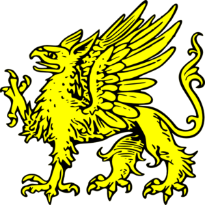 300x300 Gold Griffin Symbol Png, Clip Art For Web