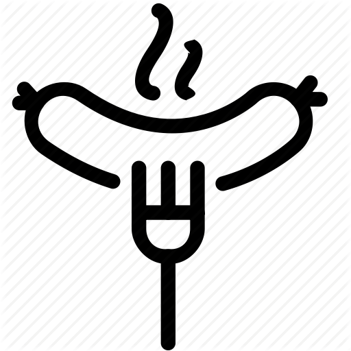 512x512 Barbecue, Bbq, Grill, Hot, Hot Dog, Picnic, Sausage Icon