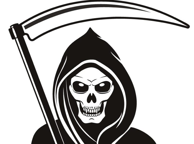 Grim Reaper Icon. 