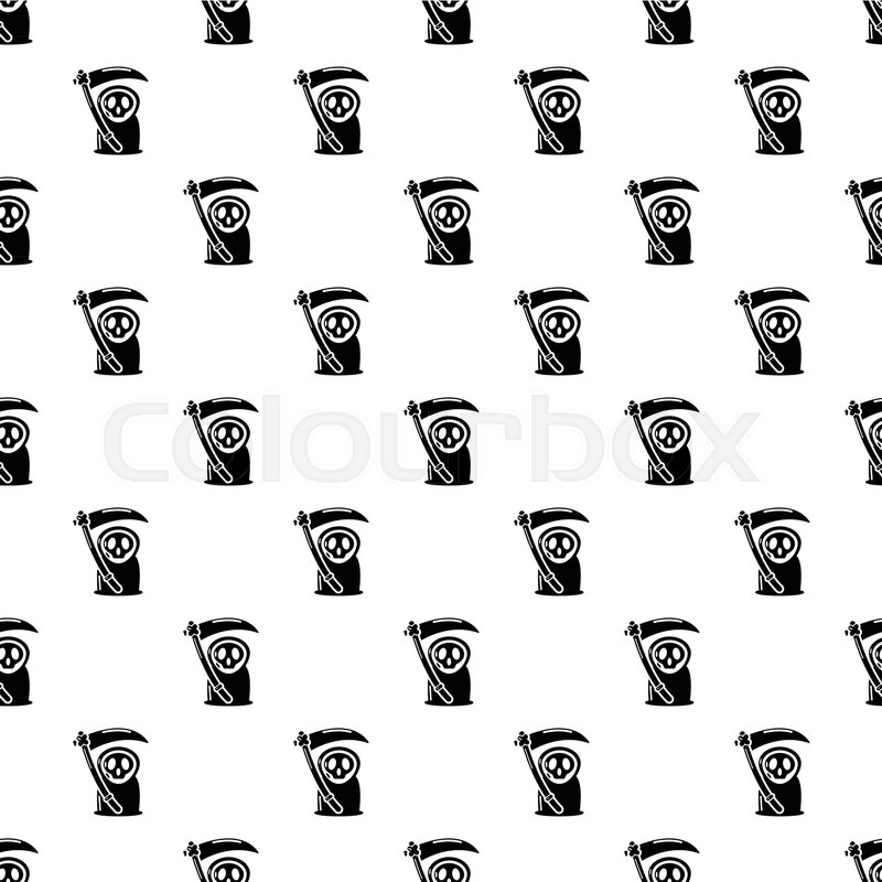 800x800 Grim Reaper Icon Simple Illustration Stock Vector Colourbox