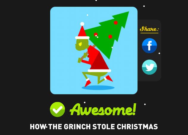 632x453 The Grinch Stealing Christmas Tree Icon Design Movie Icons
