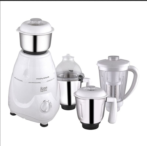 White Morphy Richards Icon Supreme Jar Mixer Grinder, Rs 500x499 White Morphy Richards Icon Supreme Jar Mixer Grinder, Rs