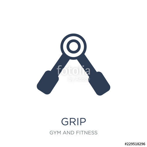 500x500 Grip Icon Trendy Flat Vector Grip Icon On White Background