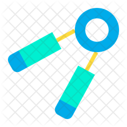 256x256 Hand Grip Icon Of Flat Style