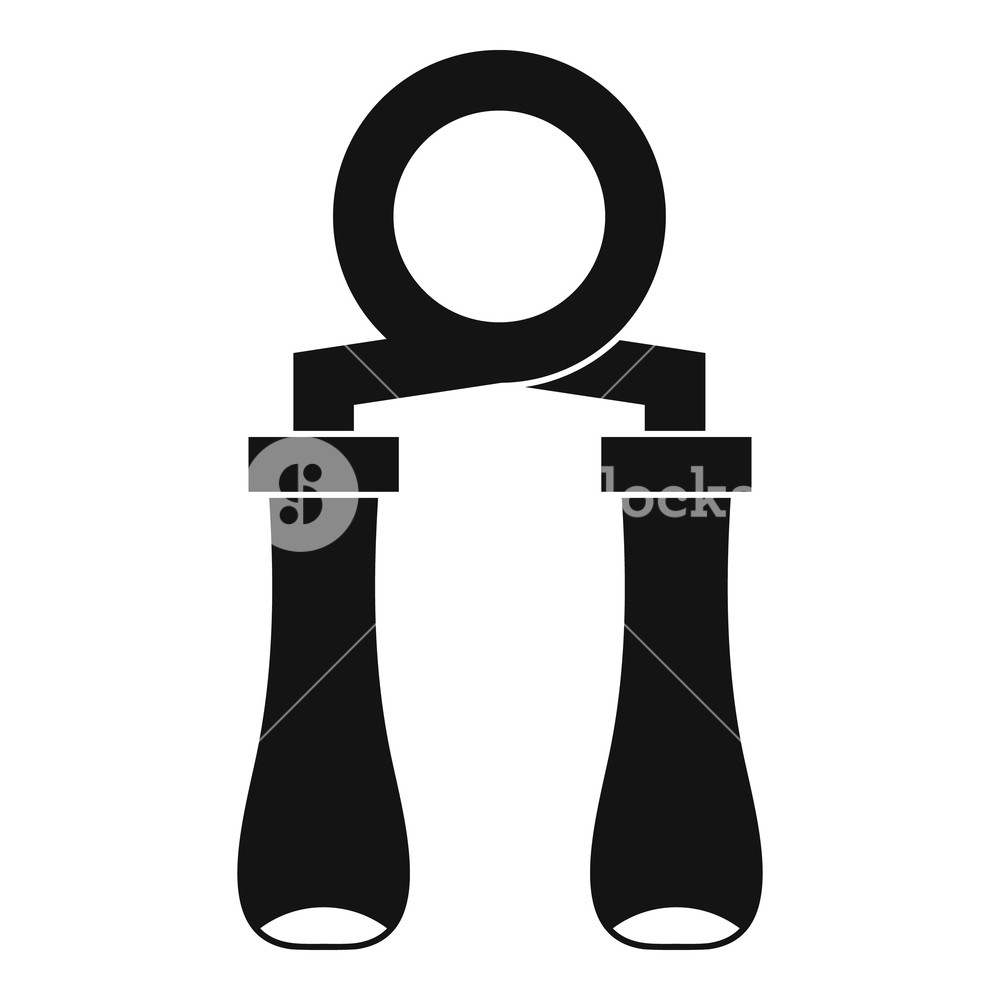 1000x1000 Hand Grip Trainer Icon Simple Illustration Of Hand Grip Trainer