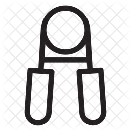 256x256 Gripper Icon Of Line Style