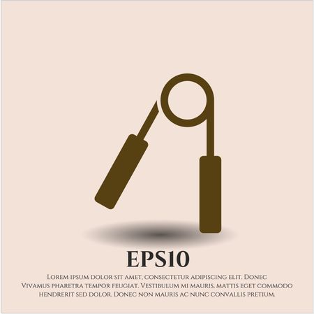 450x449 Hand Gripper Icon Or Symbol Freestock Vectors