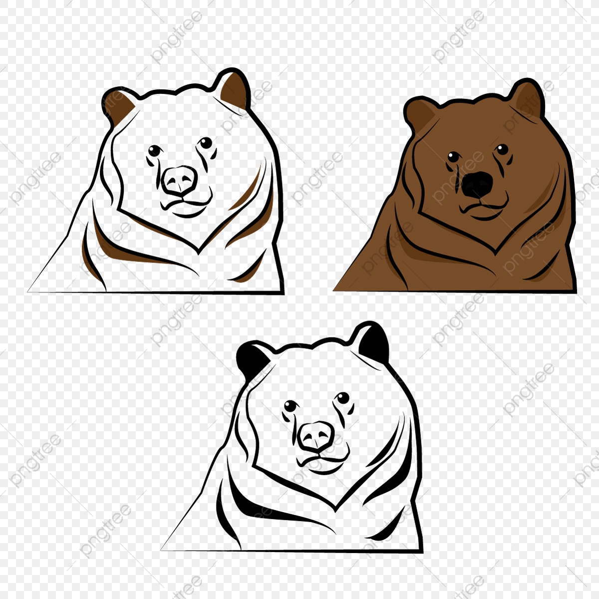 1200x1200 Brown Bear Icon, Grizzly, Bear, Icon Png And Vector