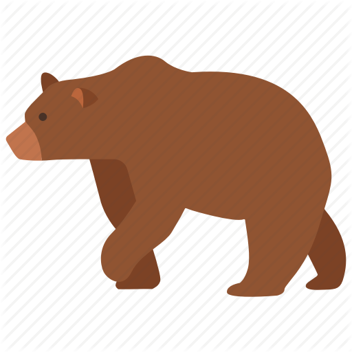 512x512 Animal, Bear, Brown, Grizzly, Polar, Wild, Zoo Icon