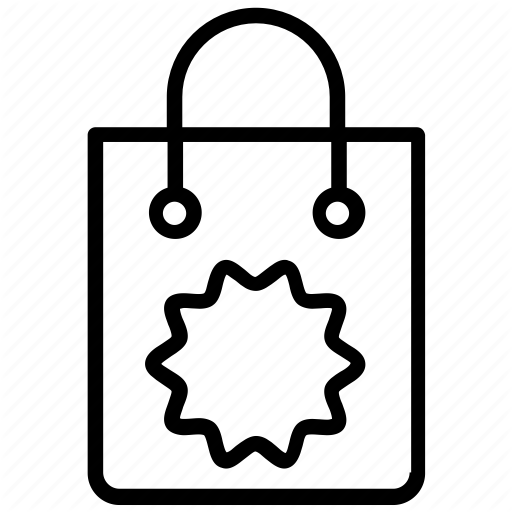 512x512 Disposable, Grocery Bag, Paper Bag, Shopper, Shopping Bag Icon