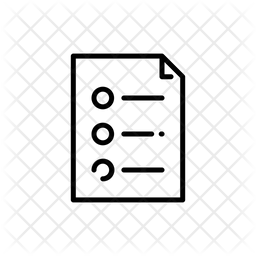 256x256 Grocery List Icon Of Line Style