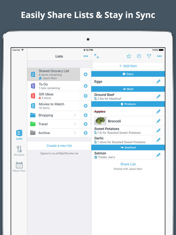 576x768 The Best Grocery List Apps For Iphone And Ipad