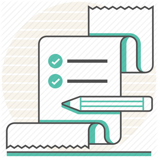 512x512 Check, Grocery, List, Order, Shopping Icon