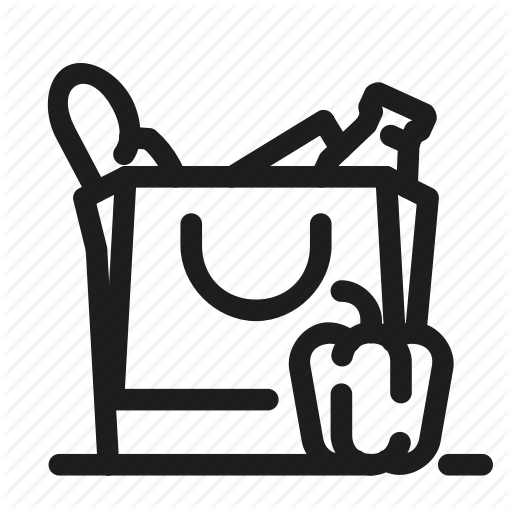 512x512 Bag, Grocery, Shopping Icon