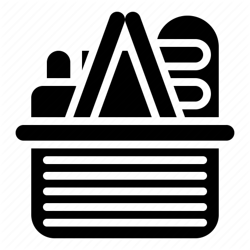512x512 Basket, Food, Grocery, Store Icon