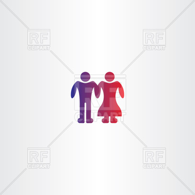 400x400 Bride And Groom Icon Vector Image Of Icons And Emblems