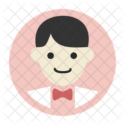 256x256 Groom Icon Of Flat Style