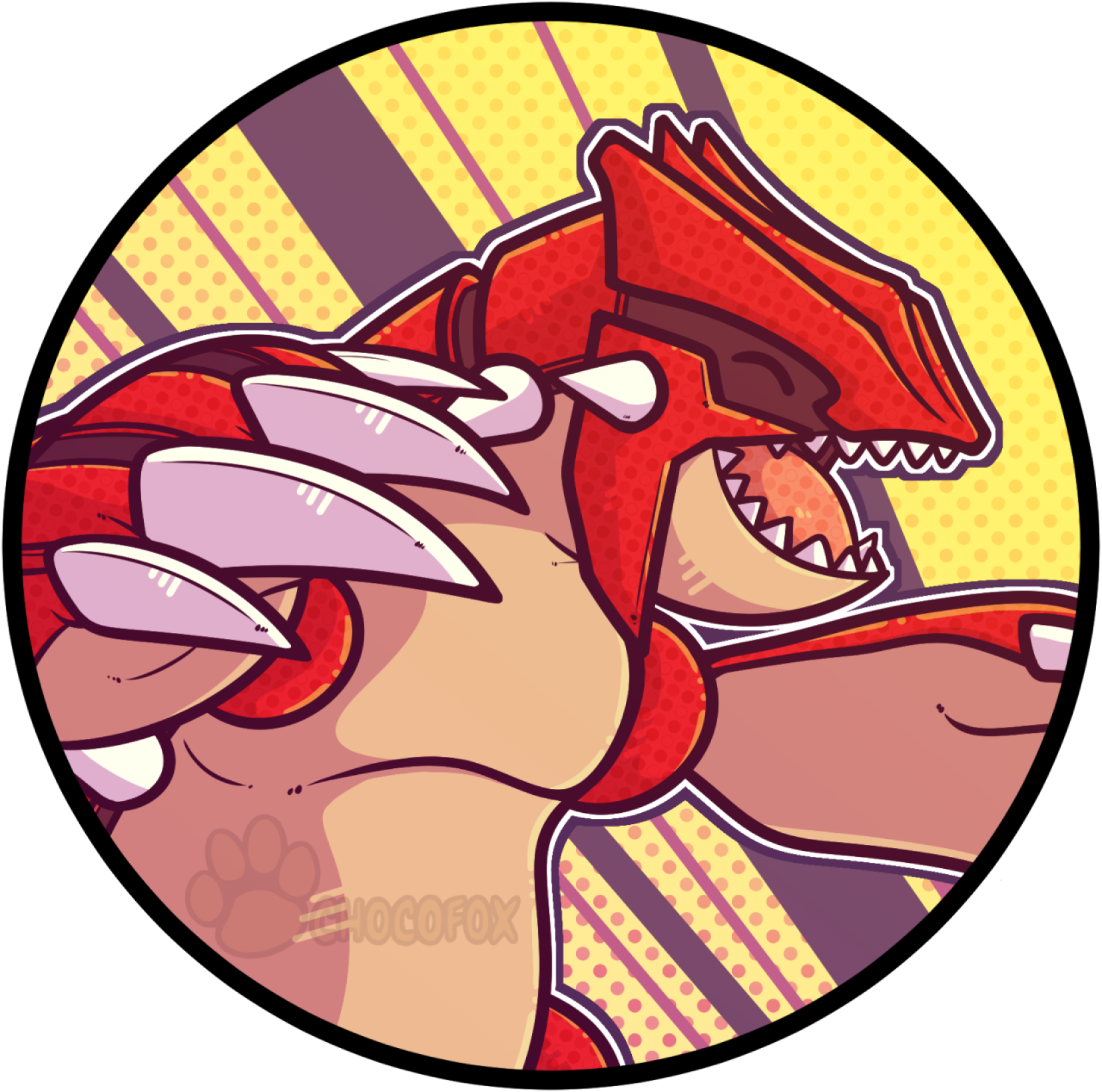 1655x1639 Pokemon Icon Groudon Weasyl
