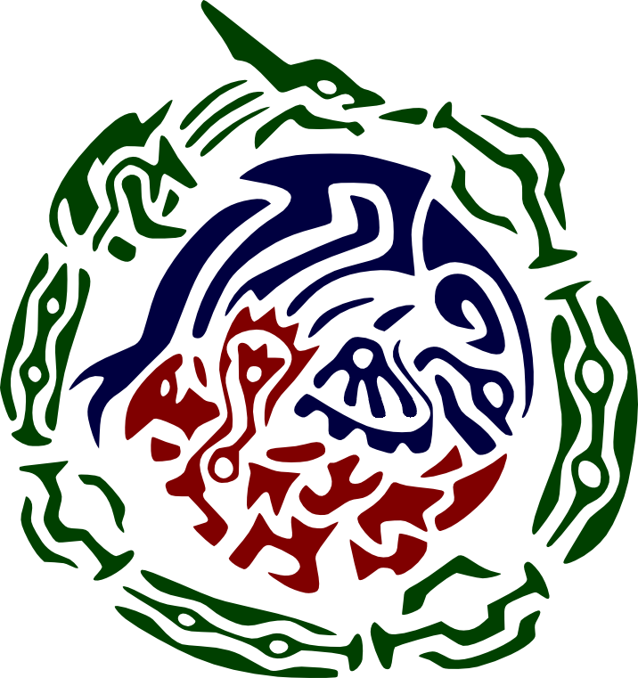716x761 Rayquaza Kyogre Groudon Tribal Refinished