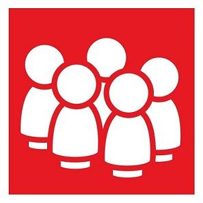 297x297 Large Group Activity Icon Training Curriculum Icons People