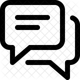 256x256 Group Chat Icon Of Line Style