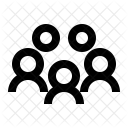 256x256 Group Icon Of Line Style