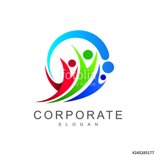 500x500 Family Logo, People Group Icon, Happy People Symbol, Success