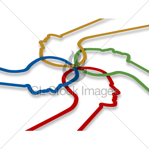 500x500 Group Icon Gl Stock Images