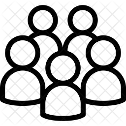 256x256 Groups Icon Of Line Style