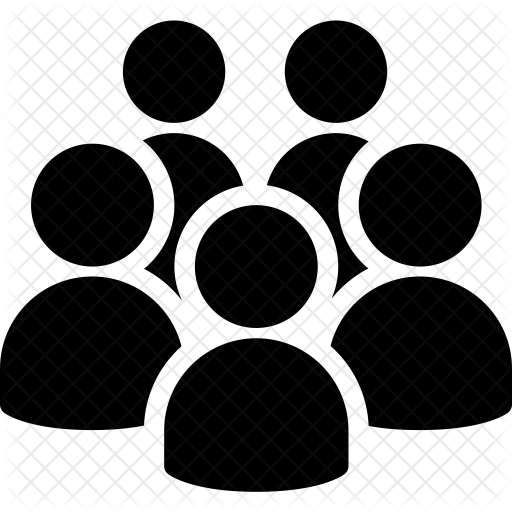 512x512 User Group Icon Of Glyph Style